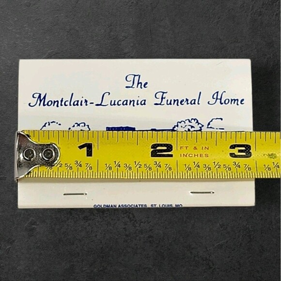 Vintage Matchbook Lot Funeral Home Cruise Food Commissary Advertising Ephemera - Picture 9 of 9